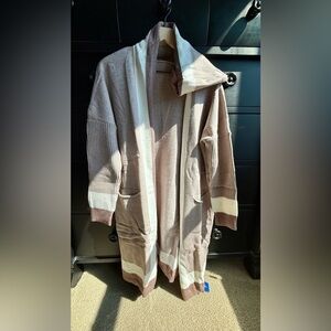 Women's Striped Cardigan Sweater